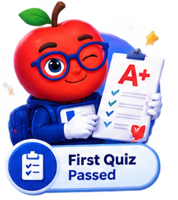 First Quiz Passed Badge